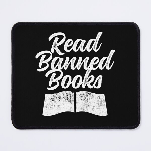 Item preview, Read Banned Books Banned Literature Protest for Books about Diversity designed and sold by ichewsyou.