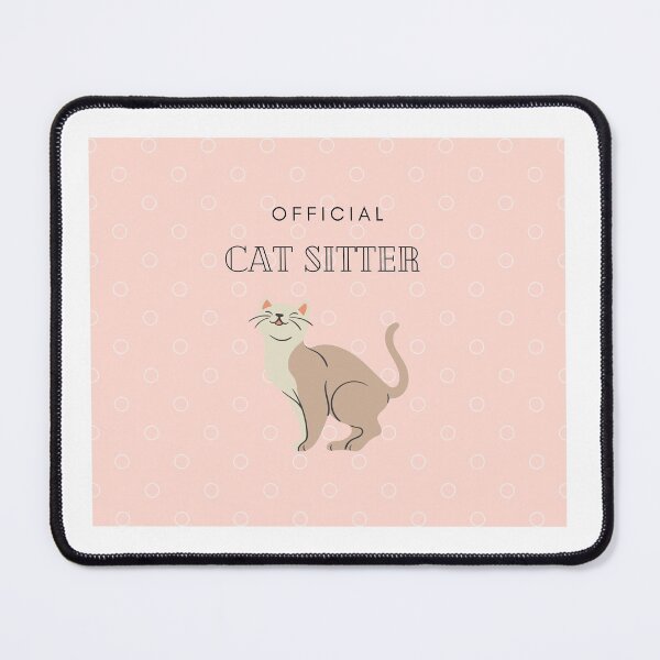 Item preview, Official Cat Sitter designed and sold by ColourOurWorld.