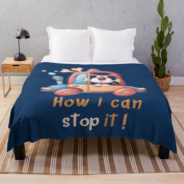 Item preview, Dog Holds A Bone Driving A Car How I Can Stop It A dog . designed and sold by CandyLoo.
