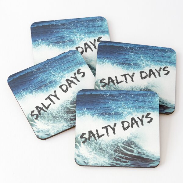 Item preview, "SALTY DAYS"   BLUE SEA, WAVES AND SEA SPRAY designed and sold by nickbrayimages.