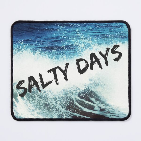 Item preview, "SALTY DAYS" BLUE SEA, WAVES AND SEA SPRAY designed and sold by nickbrayimages.