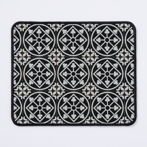 Item preview, Vintage black and white tiles designed and sold by arkantus.