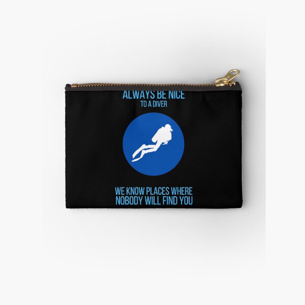 Item preview, Always Be Nice To A Diver | Live to Dive designed and sold by ArtbyJamasin.