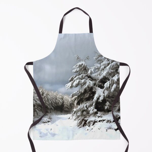 Item preview, Snowy Winter Pine Forest Landscape designed and sold by taiche.