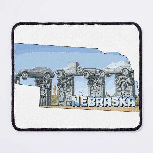 Item preview, Nebraska state  / Nebraska lover / Nebraska carhenge gift idea / Nebraska home state  designed and sold by anodyle.