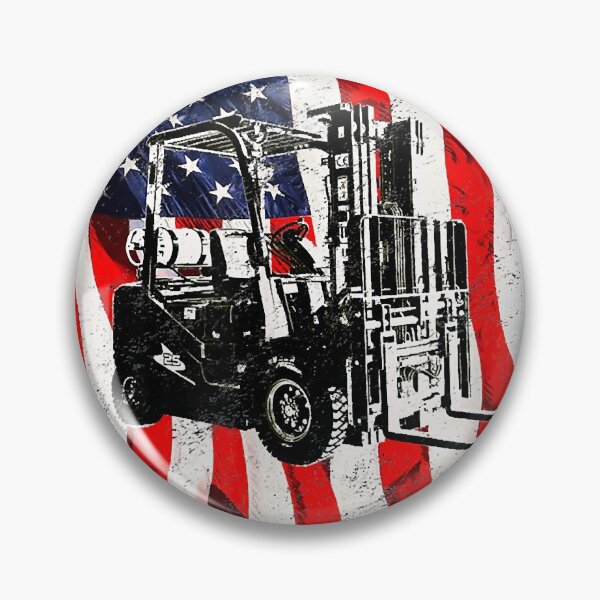 Artikelvorschau, Gabelstaplerfahrer Patriotische amerikanische Flagge Gabelstaplerfahrer T-Shirt Kopie entworfen und verkauft von JoanSvob.