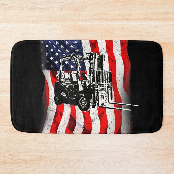 Item preview, Forklift Operator Patriotic American Flag Fork Lift Driver T-Shirt Copy designed and sold by JoanSvob.