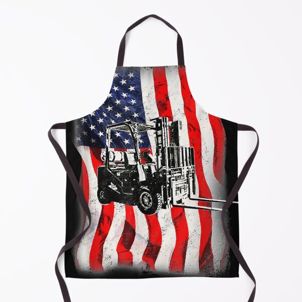 Item preview, Forklift Operator Patriotic American Flag Fork Lift Driver T-Shirt Copy designed and sold by JoanSvob.