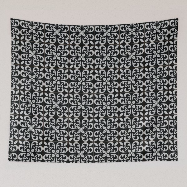 Item preview, Vintage black and white tiles 2 designed and sold by arkantus.