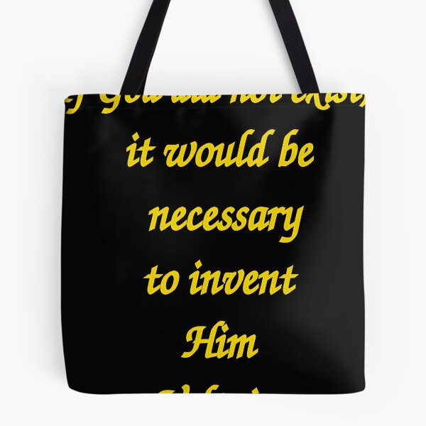 Item preview, If God did not exist it would be necessary to invent Him Voltaire  designed and sold by stuartsemporium.