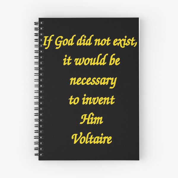 Item preview, If God did not exist it would be necessary to invent Him Voltaire  designed and sold by stuartsemporium.