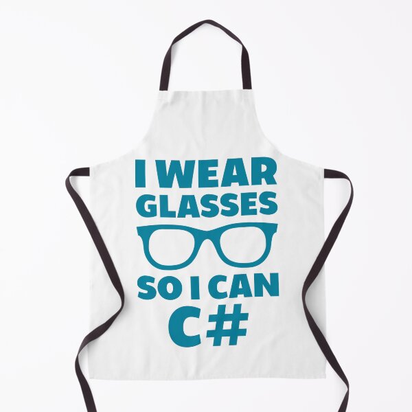 Item preview, I Wear Glasses So I Can C# designed and sold by TashaVector.