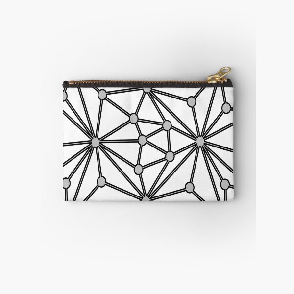 Item preview, Abstract geometric pattern - gray, black and white. designed and sold by K.S ART.
