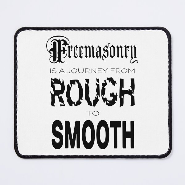 Item preview, Freemasonry journey from rough to smooth designed and sold by A Little Shop of Light.