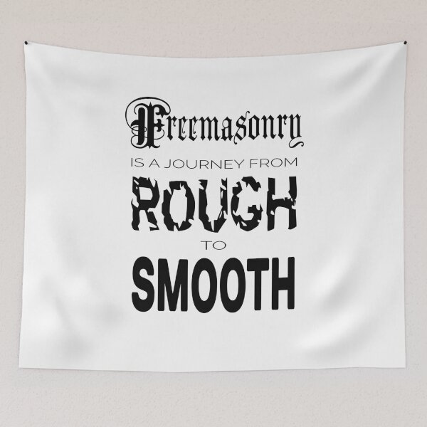Item preview, Freemasonry journey from rough to smooth designed and sold by A Little Shop of Light.