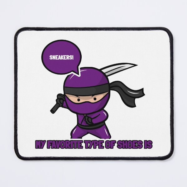 Item preview, Cute Ninja | Ninja Sneakers | Ninja Puns designed and sold by Orlandloo.