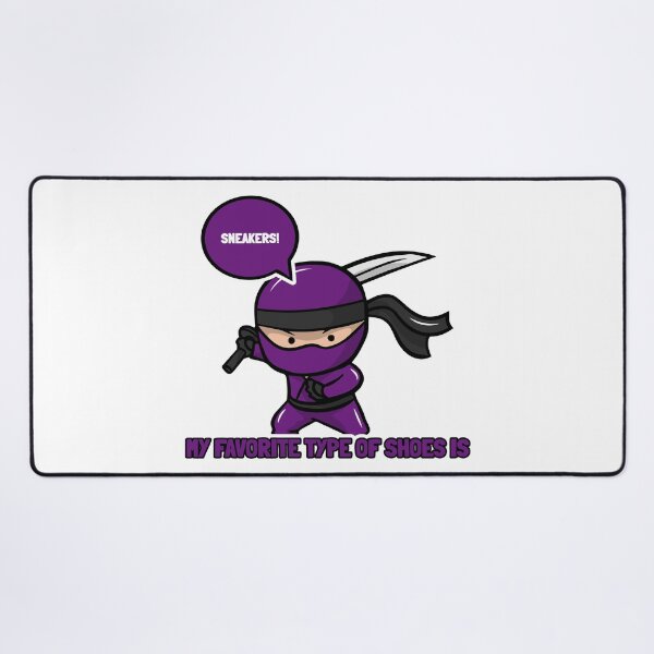 Item preview, Cute Ninja | Ninja Sneakers | Ninja Puns designed and sold by Orlandloo.