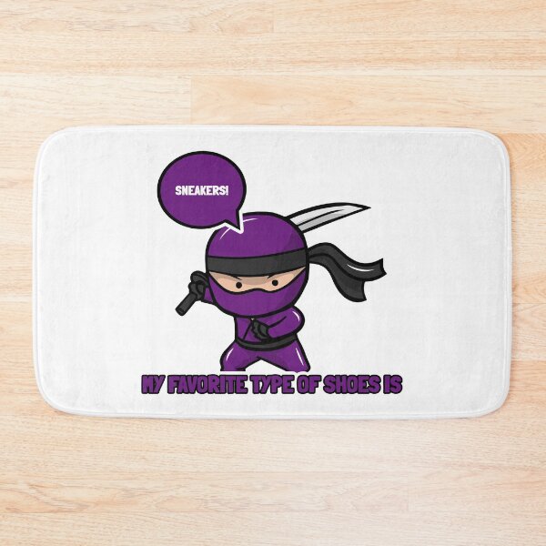 Item preview, Cute Ninja | Ninja Sneakers | Ninja Puns designed and sold by Orlandloo.