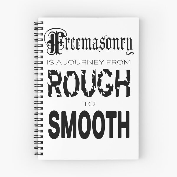 Item preview, Freemasonry journey from rough to smooth designed and sold by A Little Shop of Light.
