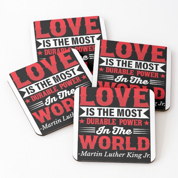 Item preview, Love is the most durable power in the world. MARTIN LUTHER KING JR. designed and sold by archiestyles.