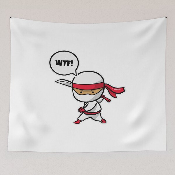 Item preview, Cute Ninja | WTF Ninja designed and sold by Orlandloo.