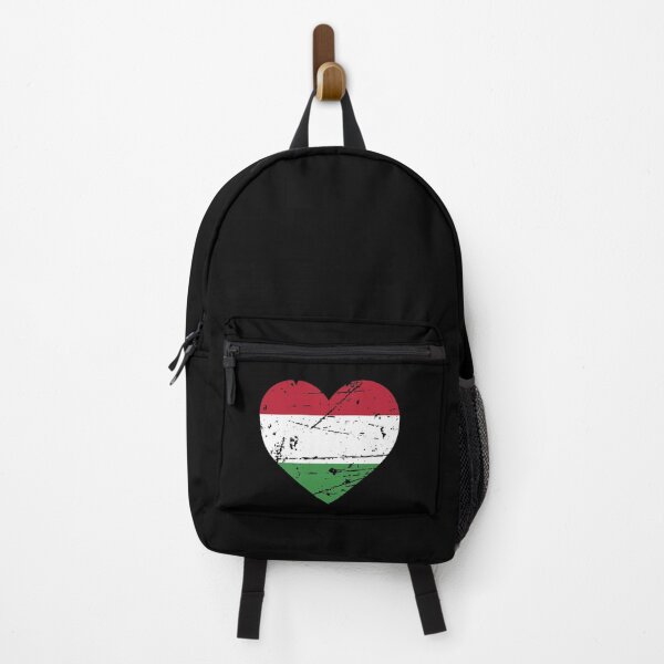 Item preview, Hungary Heart Flag Magyarország Patriot Fan designed and sold by SuperFreshArt.