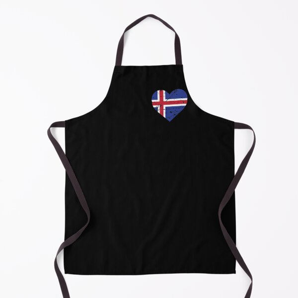 Item preview, Icelandic Heart Flag Iceland Patriot Fan designed and sold by SuperFreshArt.