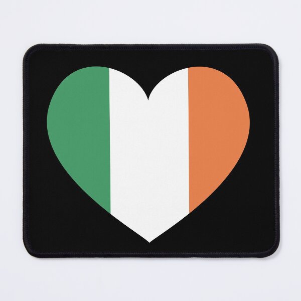 Item preview, Ireland Heart Flag Irish Patriot Fan designed and sold by SuperFreshArt.