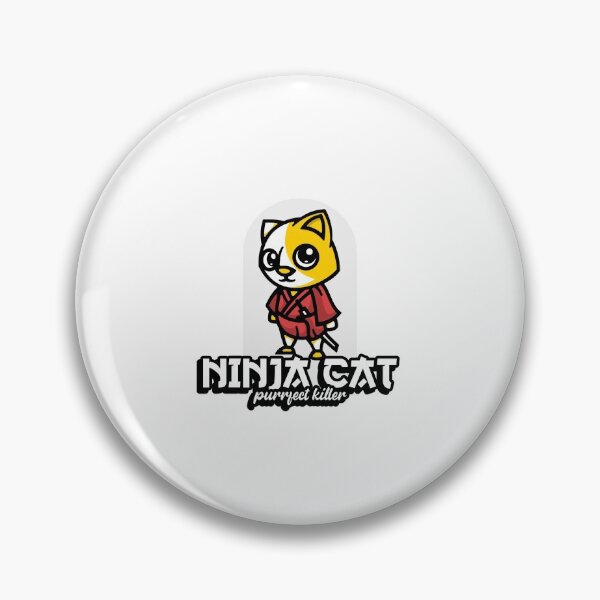 Item preview, Cute Ninja | Ninja Cat | Purrfect Killer designed and sold by Orlandloo.
