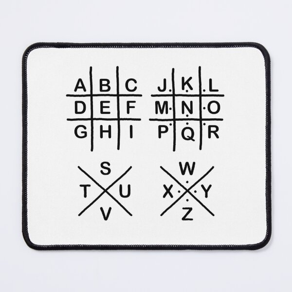 Item preview, Pigpen Cipher Code designed and sold by A Little Shop of Light.