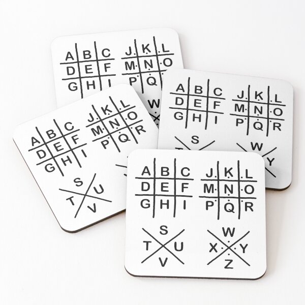 Item preview, Pigpen Cipher Code designed and sold by A Little Shop of Light.