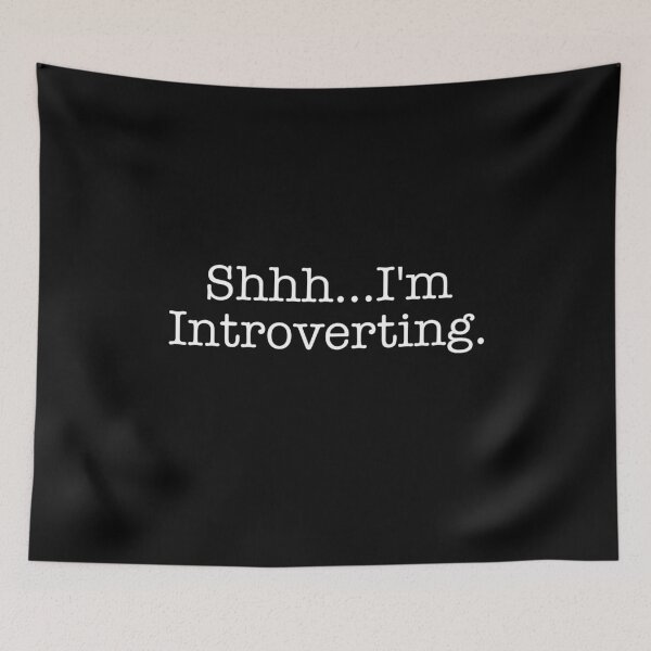 Item preview, Shhh I’m Introverting Introvert  designed and sold by The Junto Shop.