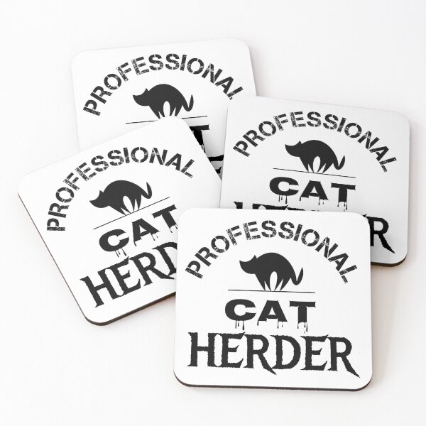 Item preview, Professional cat herder  designed and sold by Designeking.