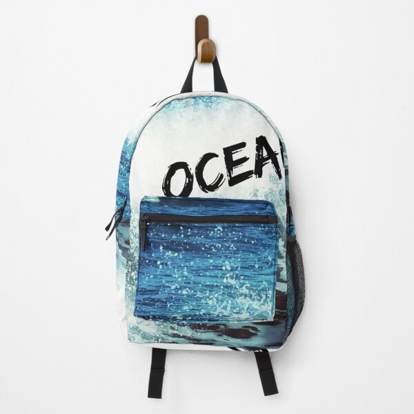 Item preview, "OCEAN VIBES"  BLUE SEA, WAVES AND SEA SPRAY designed and sold by nickbrayimages.