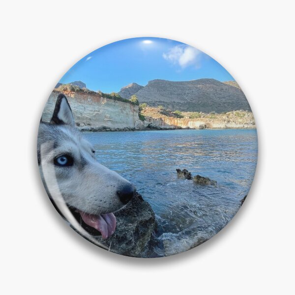 Item preview, Husky in Greece Geopark  designed and sold by CaptainNook.