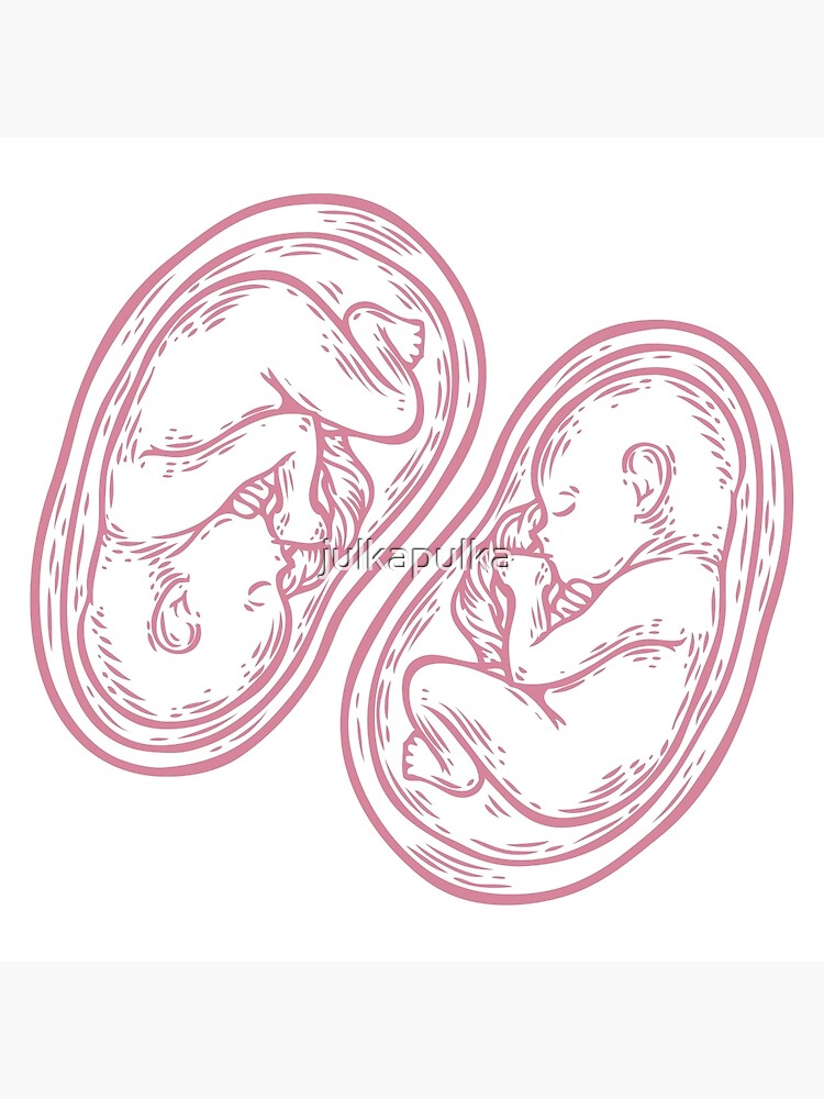 Gynecology and pregnancy linear seamless Vector Image