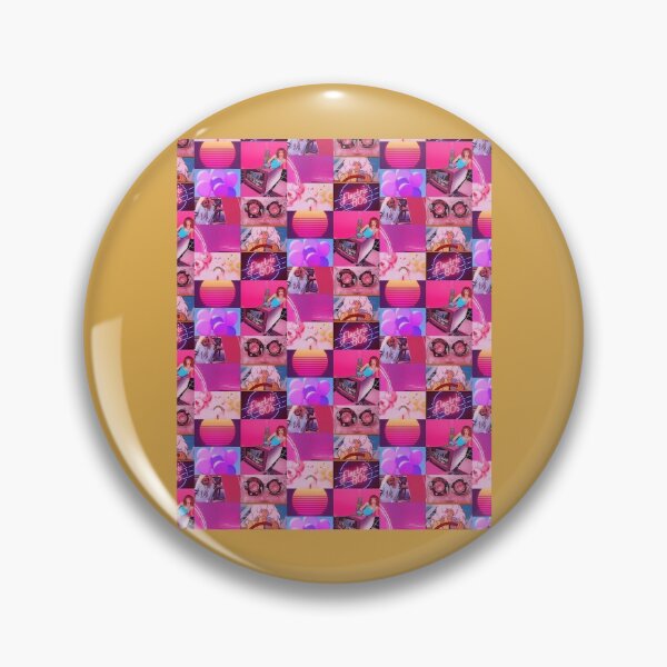 Item preview, Neon Pink Collage Graphic  designed and sold by ETXapparelz.