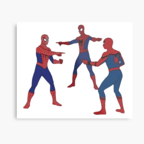 Spiderman Meme Metal Prints for Sale | Redbubble