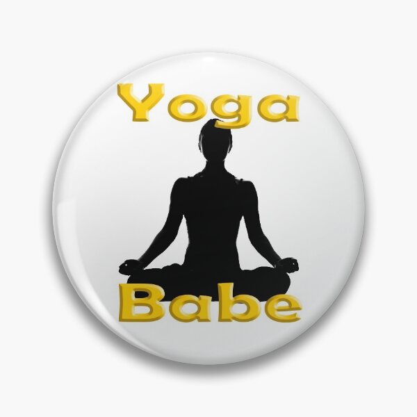 Item preview, Yoga Babe - Lotus Pose designed and sold by SadSacDesigns.
