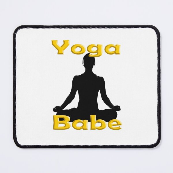 Item preview, Yoga Babe - Lotus Pose designed and sold by SadSacDesigns.