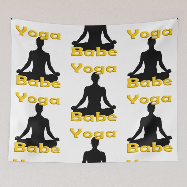 Item preview, Yoga Babe - Lotus Pose designed and sold by SadSacDesigns.