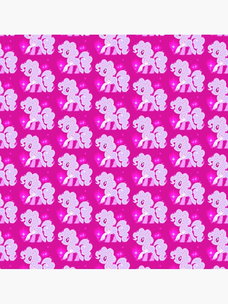 "Pink Glitter My Little Pony Chiffon Top" Sticker by ETXapparelz