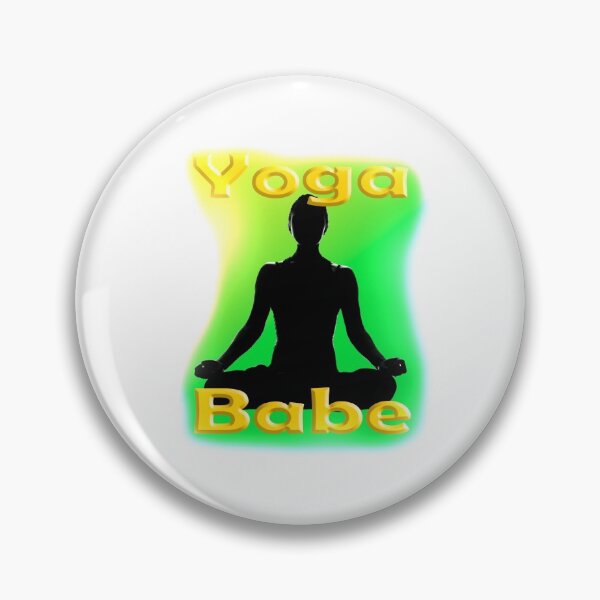Item preview, Yoga Babe - Lotus Pose designed and sold by SadSacDesigns.
