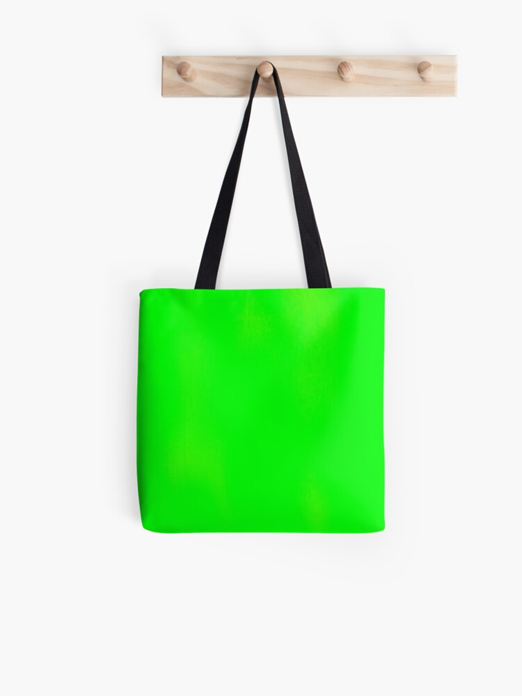 neon lime handbag