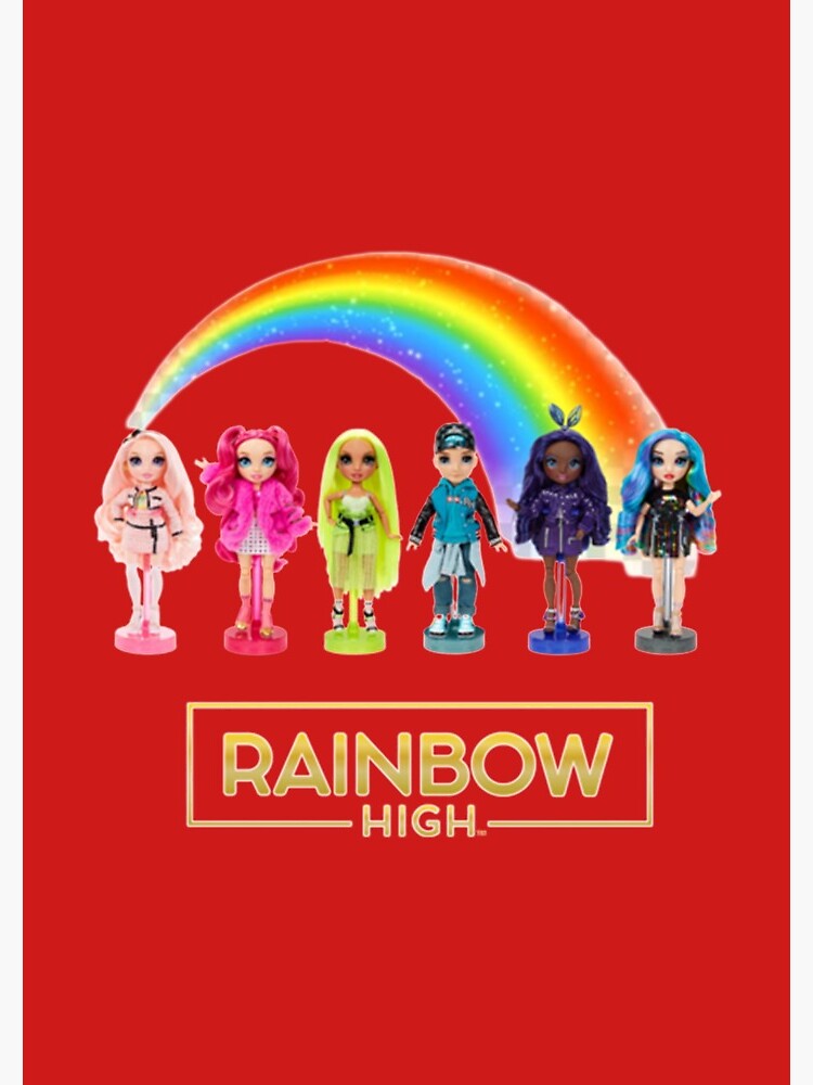 Rainbow High Ruby Anderson Sticker for Sale by BreannaRobin