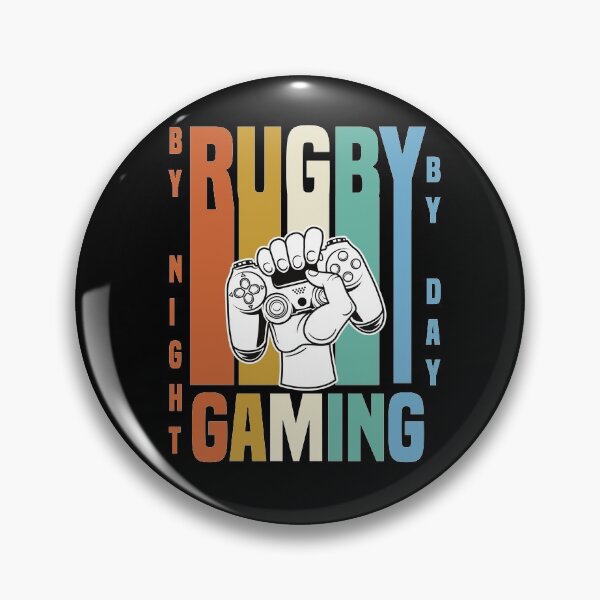 Item preview, Rugby By Day Gaming By Night designed and sold by medbdj.