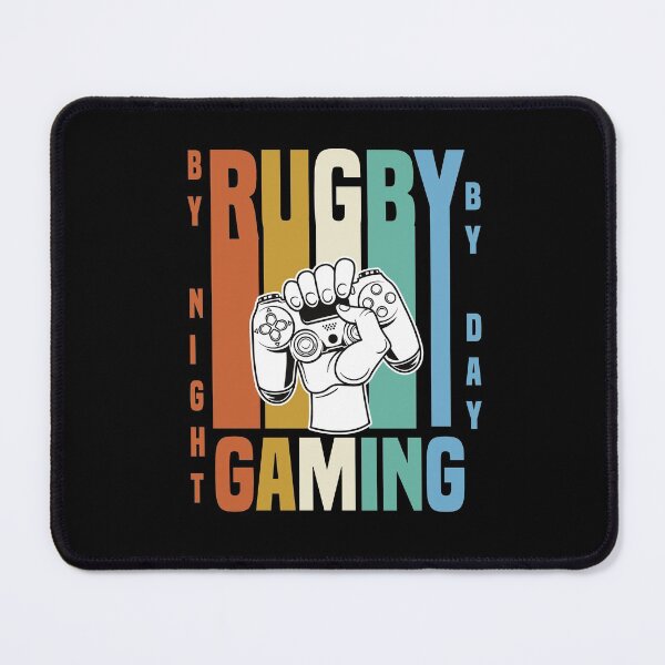 Item preview, Rugby By Day Gaming By Night designed and sold by medbdj.