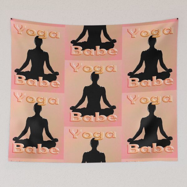 Item preview, Yoga Babe - Lotus Pose designed and sold by SadSacDesigns.