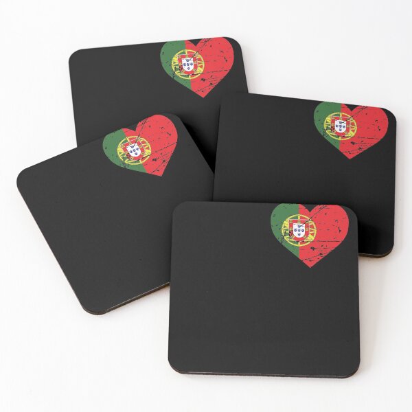Item preview, Portuguese Heart Flag Portugal Patriot Fan designed and sold by SuperFreshArt.