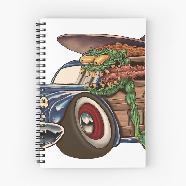 Item preview, KNUCKLE DRAGGER WOODY CAR SURF MONSTER designed and sold by lethalmonster.